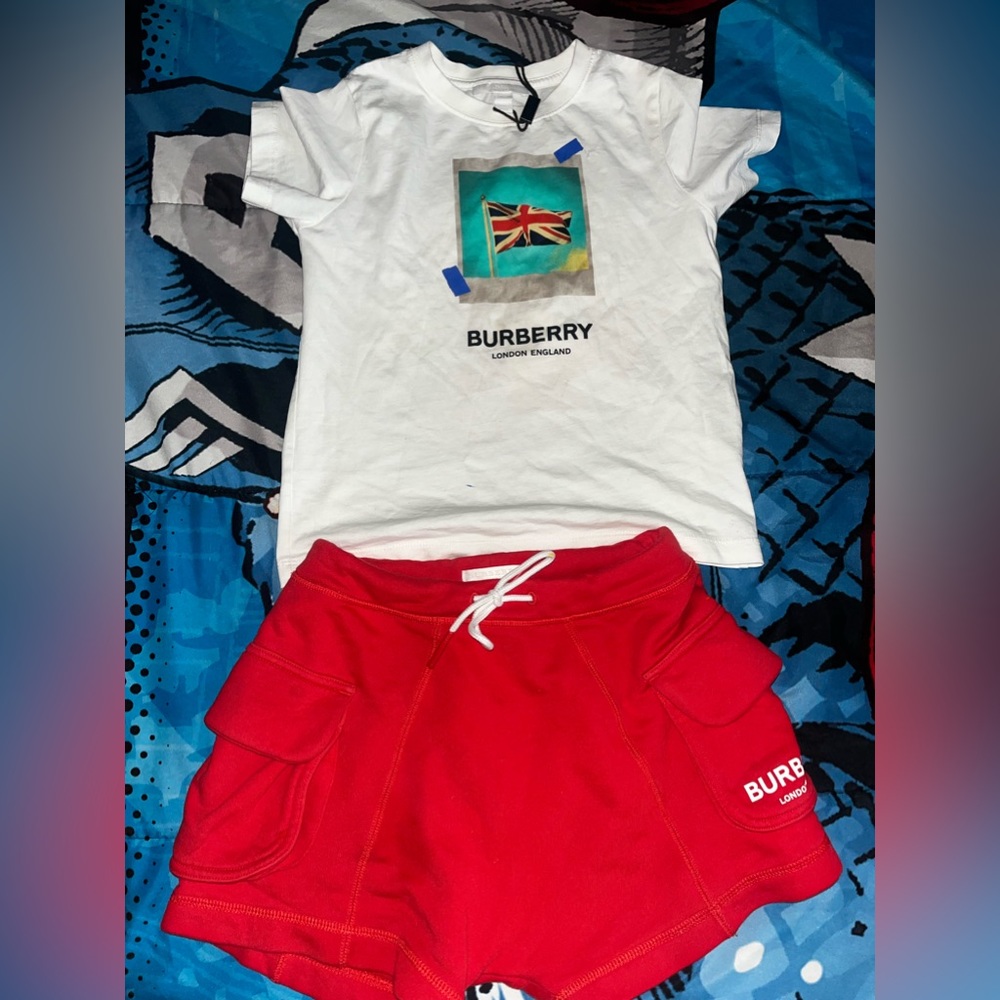 Burberry set for kids size 8